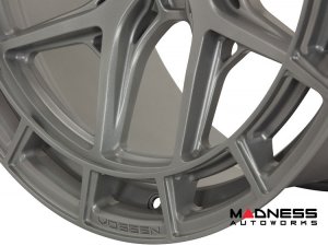 Porsche Taycan Custom Wheels - HFX-1 by Vossen - Satin Silver